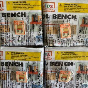 The Home Depot Kid's Workshop Kit Tool Bench Set of 4